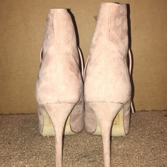 Nude open-toed booties - Picture 5 of 6